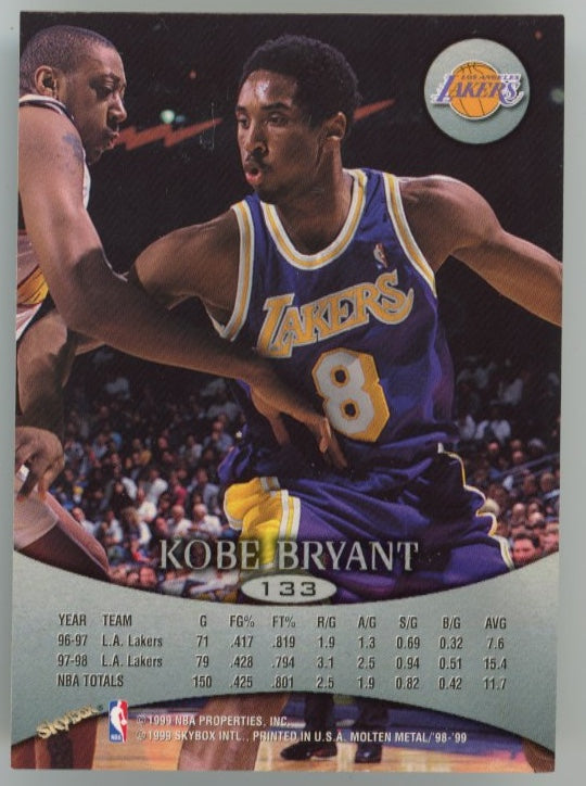 1999 Skybox Kobe Bryant Supernatural #133 - Lakers