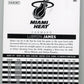 2013/14 Panini NBA Hoops LeBron James #62 - Gold Heat