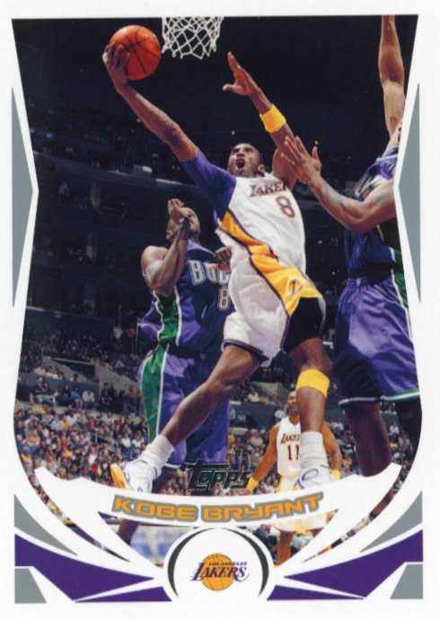 2004 Topps Kobe Bryant #8 - Lakers