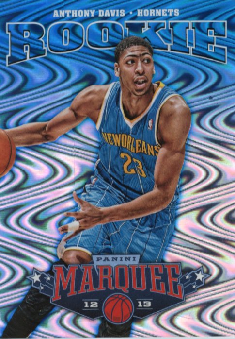 2012/13 Panini Marquee Anthony Davis RC #152 - Teal Pelicans