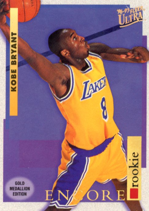 1996/97 Fleer Ultra Encore Kobe Bryant RC #266 - Lakers