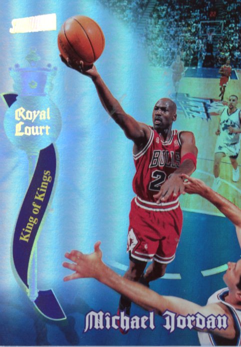 1998 Topps Stadium Club Michael Jordan Royal Court King of Kings #RC6 - Bulls