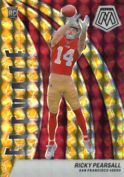 2024 Panini Mosaic Ricky Pearsall Elevate #8 - #/89 49ers