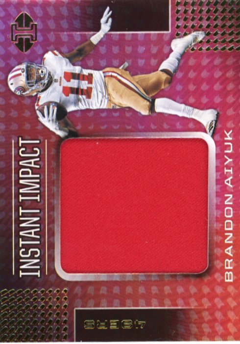 2020 Panini Illusions Brandon Aiyuk #1123 - Patch 49ers