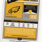 2022 Panini Classics Dallas Goedert #80 - #/35 Gold Auto Eagles
