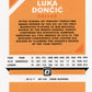 2020 Panini Donruss Optic Luka Doncic #16 - #/249 Mavericks