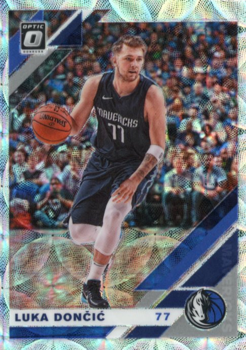 2020 Panini Donruss Optic Luka Doncic #16 - #/249 Mavericks