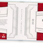 2017 Panini National Treasures Devonta Freeman Booklet #22 - #/25 Patch Falcons
