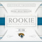 2017 Panini National Treasures Dede Westbrook RC Booklet #RJB-DWT - #/99 Jumbo Patch Autograph Jaguars