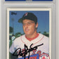 1985 Topps Roger Clemens #181 - Authentic Autograph Red Sox