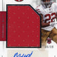 2017 Panini National Treasures Matt Breida RC #210 - Autograph Relic #/99 49ers