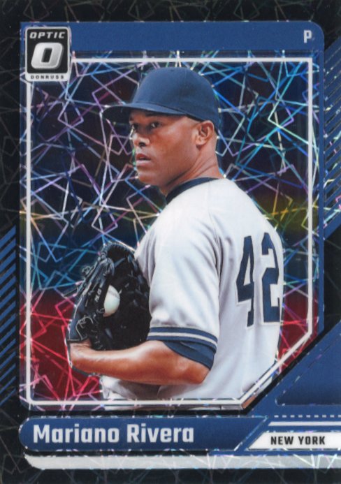 2024 Panini Donruss Optic Mariano Rivera #81 - #/39 Black Laser Yankees