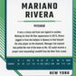 2024 Panini Donruss Optic Mariano Rivera #81 - #/39 Black Laser Yankees