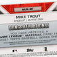 2021 Topps Mike Trout Major League Material #MLM-MT - Patch Angels