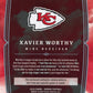 2024 Panini Origins Xavier Worthy Hometown Roots RC #HRO-XWO - Relic #/99 Chiefs