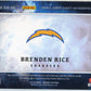 2024 Panini Origins Brenden Rice Rookie Jumbo Jersey Autographs RC #RJA-BRI - Autograph Relic Chargers