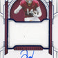 2024 Panini National Treasures Collegiate Johnny Wilson RC #50 - Autograph Relic Blue #/49