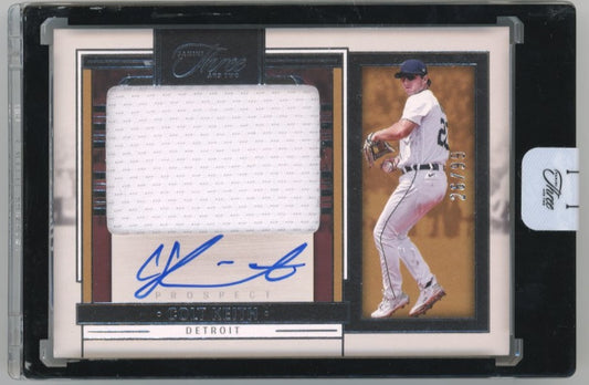 2024 Panini Three and Two Colt Keith Prospect Jersey Autographs #PJA-CK - Autograph Relic #/99 Tigers
