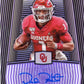 2020 Panini Obsidian Chronicles Draft Picks Jalen Hurts RC #53 - Purple #/20 Autograph Sooners
