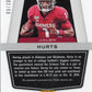 2020 Panini Obsidian Chronicles Draft Picks Jalen Hurts RC #53 - Purple #/20 Autograph Sooners