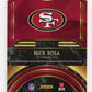 2019 Panini Select Nick Bosa #RS-5 - Relic #/75 49ers