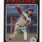 2024 Topps Heritage Michael Lorenzo #497 - Black #/75 Phillies