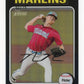 2024 Topps Heritage Max Meyer #492 - Black #/75 Marlins