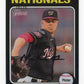 2024 Topps Heritage MacKenzie Gore #53 - Black #/75 Nationals