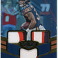 2019 Panini Plates & Patches David Montgomery Patch Trio #PT-DMo - Triple Relic #/99 Bears