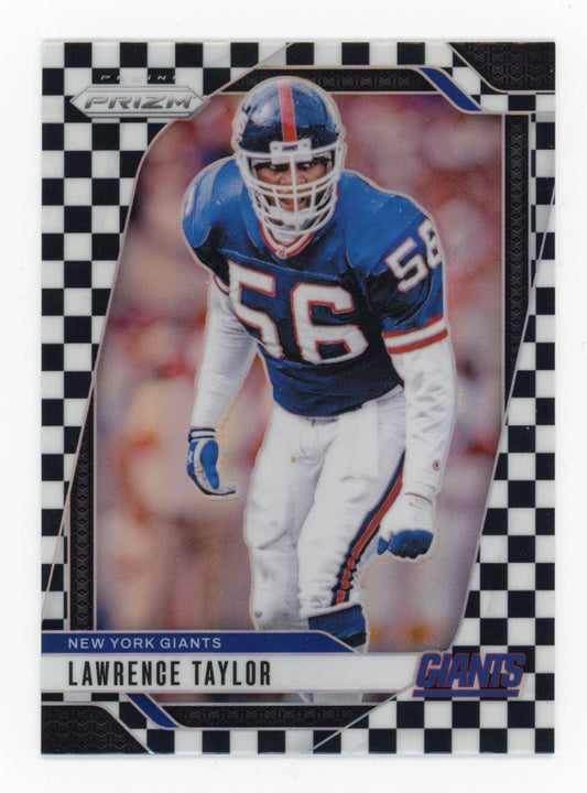 2024 Panini Prizm Lawrence Taylor #219 - Checkerboard Giants