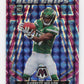 2022 Panini Mosaic Garrett Wilson RC #BC-7 - #/49 Blue Chips Purple Mosaic Jets