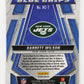 2022 Panini Mosaic Garrett Wilson RC #BC-7 - #/49 Blue Chips Purple Mosaic Jets