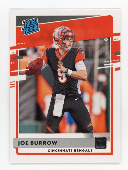2020 Panini Donruss Joe Burrow Rated Rookie RC #301 - Bengals