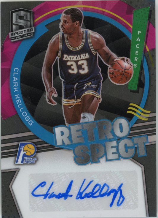2021-22 Panini Spectra Clark Kellog #RSA-CKL - #/99 Autograph