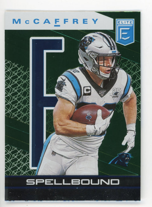 2020 Panini Donruss Elite Christian McCaffrey Spellbound #5 - Panthers