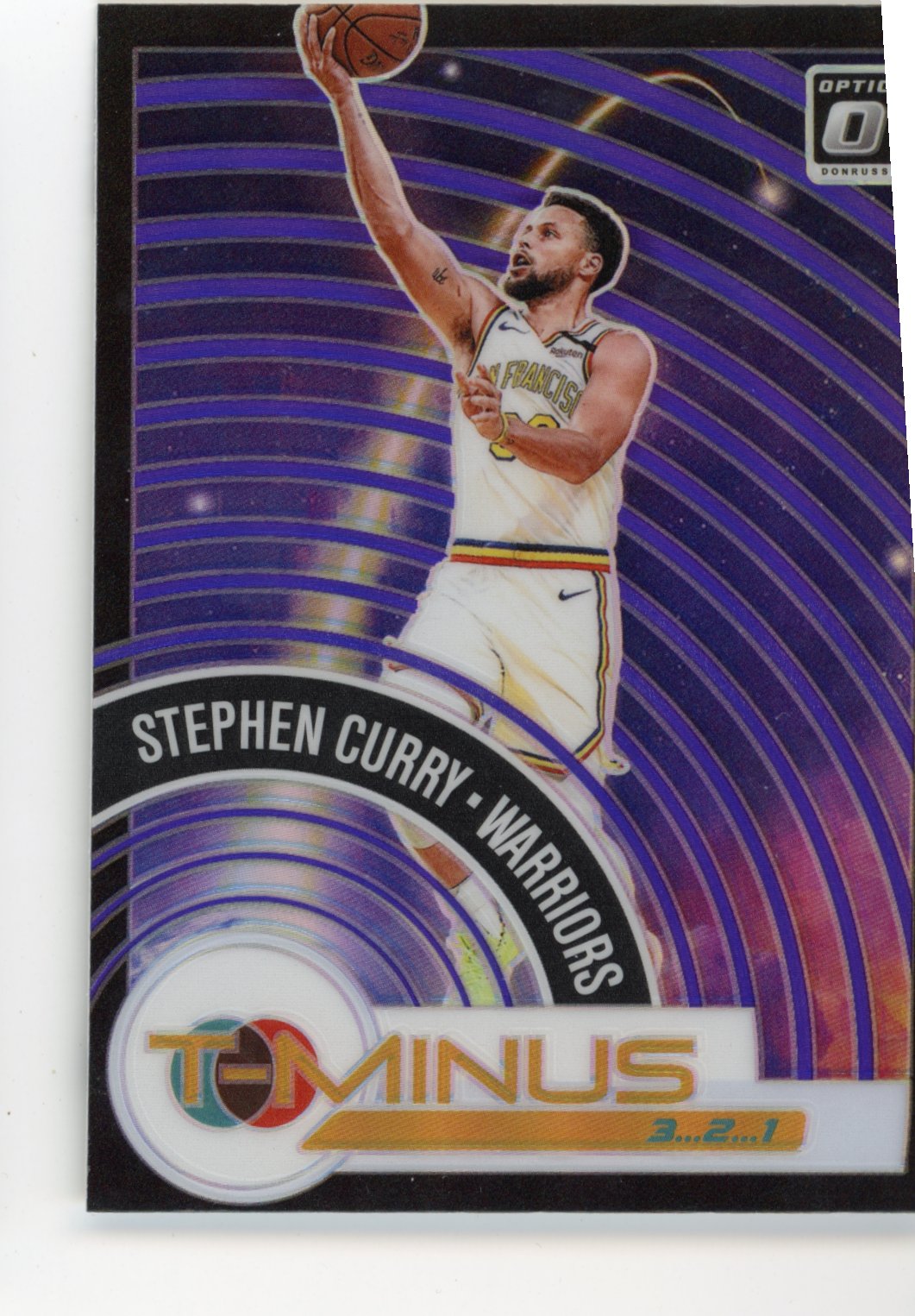 2020-21 Panini Optic Stephen Curry #1 - T-Minus Warriors