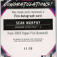 2020 Topps Fire Sean Murphy #FA-SM - Autograph #/99 Athletics