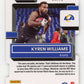 2022 Panini Donruss Kyren Williams Rated Rookie #347 - #/75 Die-Cut Rams