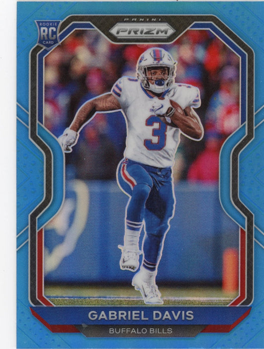 2020 Panini Prizm Gabe Davis Rookie #312 - Teal Bills