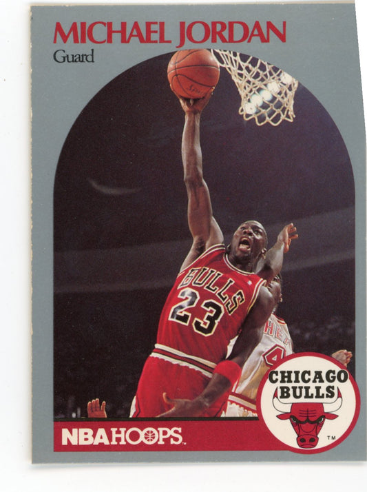 1990 NBA Hoops Michael Jordan #65 - Bulls