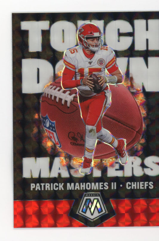 2020 Panini Mosaic Patrick Mahomes Touchdown Masters #TM8 - Chiefs