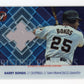 2002 Topps Barry Bonds Pristine Portions #PP-BBO - #/2400 Relic Giants
