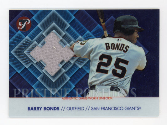 2002 Topps Barry Bonds Pristine Portions #PP-BBO - #/2400 Relic Giants