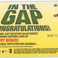 2002 Topps Pristine Barry Bonds In The Gap #IG-BBO - #/1000 Relic Giants