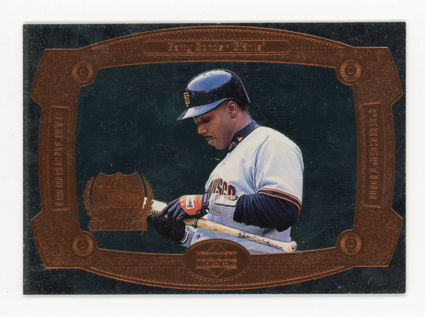 1998 Upper Deck Barry Bonds Immaculate Perception #13 - Orange #/1000 Giants