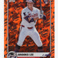 2025 Topps Brooks Lee RC #22 - All Star Game Orange #/25 Twins