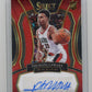 2023/24 Panini Select Toumani Camara RC #RS-ARA - Red #/99 Autograph Trail Blazers