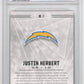 2020 Panini Illusions Justin Herbert RC #7 - PSA 10 Chargers