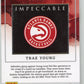 2022/23 Panini Impeccable Trae Young #9 - #/20 Silver Bar Hawks