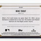 2022 Topps Triple Threads Mike Trout '20 Multi Homers' #TTR-MT2 - #/36 ANGELS
